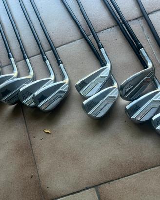 Set 10 ferri golf pxg 0211 xcor2 4-pw gap sand lob