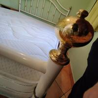 Letto matrimoniale ferro battuto
