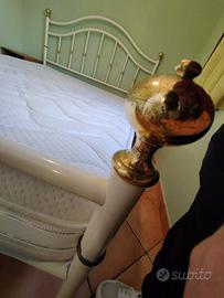 Letto matrimoniale ferro battuto