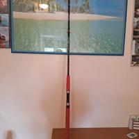 mulinello da pesca con canna