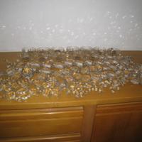 pendenti mandorle ecc.cristalloBOEMIA anni 50 kg10