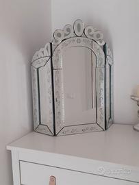 Specchiera decorata