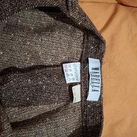Pantalone Marella donna marrone spina di pesce
