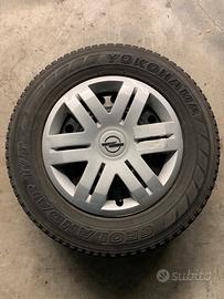 4 cerchi + gomme invernali 215/70 r16 Opel