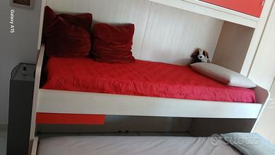 letto e scrivania