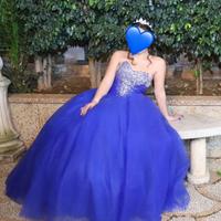 Abito 18esimo blu