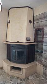 caminetto legno pellet 