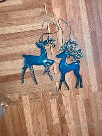 Decorazione natalizie artigianali in resina