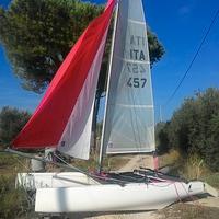 Catamarano 2win Tyka 14 con kit gennacher