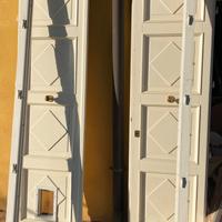 Portoncino d’ingresso in legno massello