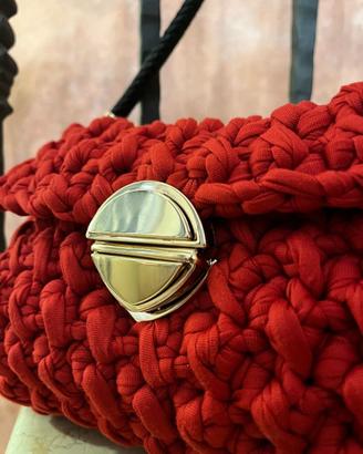 Borsa rossa artigianale