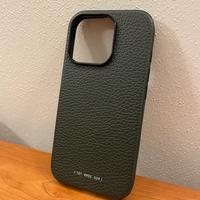 Cover Grams verde scura iPhone 16 Pro