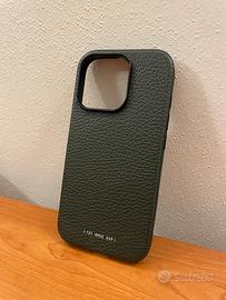 Cover Grams verde scura iPhone 16 Pro