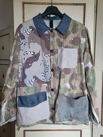 giacca camicia White Sand taglia 48
