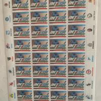 Francobolli in foglio da 32