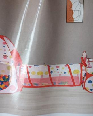 tenda gioco bambini tunnel