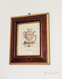 Quadro La Mongolfiera - Dekor Toscana legno
