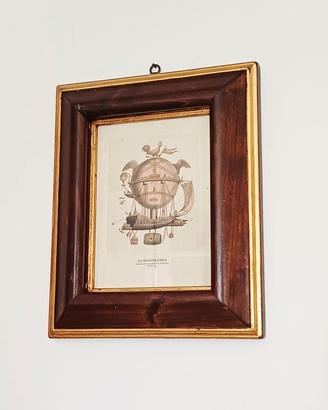 Quadro La Mongolfiera - Dekor Toscana legno
