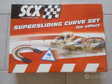 Slotcar Curva effetto ghiaccio  Scalextric Nuova