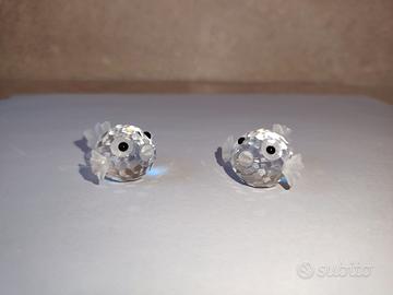 swarovski coppia pesciolini