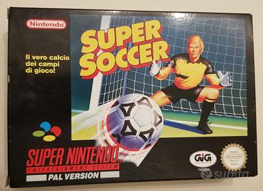 Super Soccer Super Nintendo SNES GIG