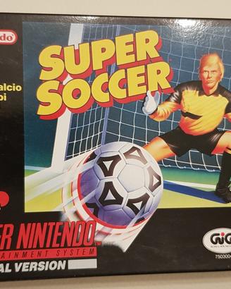 Super Soccer Super Nintendo SNES GIG