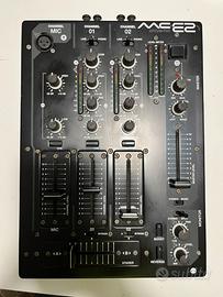 Mixer Dj 2 canali  + microfono - akiyama MCE2