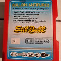 BULLONI ANTIFURTO per ruote auto Farad-Stil-Bull