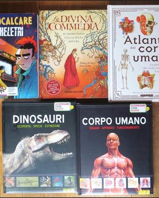 fumetti e libri illustrati, 5 euro l'uno