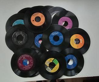 Lotto 23 Dischi Vinile 45 Giri Vintage Anni 60 70