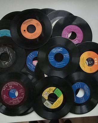 Lotto 23 Dischi Vinile 45 Giri Vintage Anni 60 70