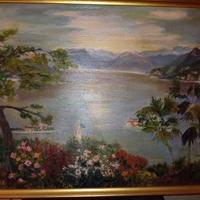 Quadro veduta del Lago Maggiore