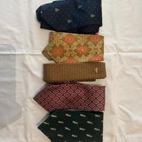 Set di 5 cravatte vintage
