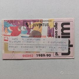 BIGLIETTO inaugurazione STADIO DELLE ALPI 1990