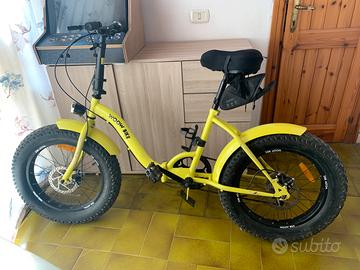 Fat bike pieghevole