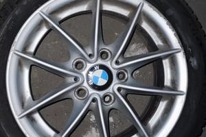 4 cerchi in lega originali/gomme BMW 205/55 R16