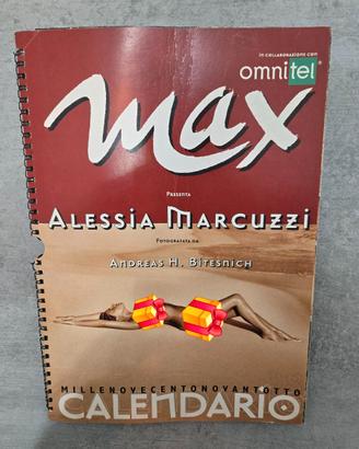 Calendario Alessia Marcuzzi 1998