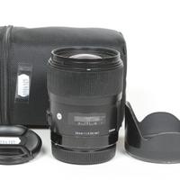 CANON 35 1,4 DG HSM Art - Sigma x Canon