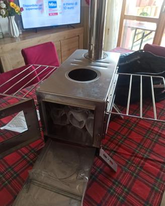 Stufa a legna da tenda /campeggio