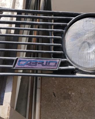mascherina fiat ritmo cabrio