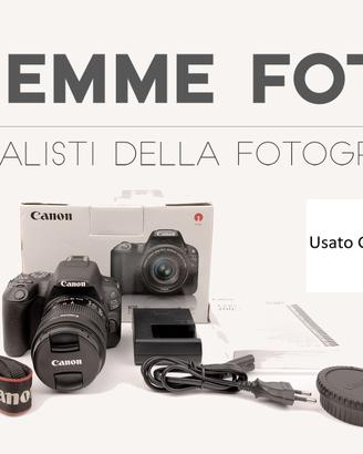 CANON EOS 200D & EFS 18-55 IS STM USATO GARANTITO