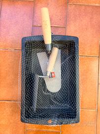 BLOCCO 4x Attrezzi Nespoli Cazzuola Frattone Ki