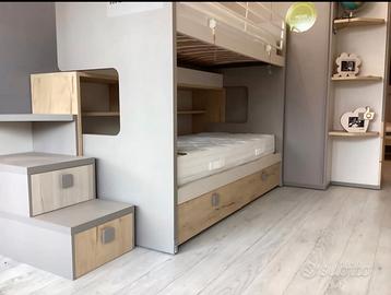 cameretta Doimo letto a castello nuova