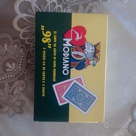 carte da gioco poker e ramino modiano nuove