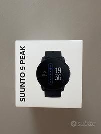 Suunto 9 Peak All Black – orologio GPS multisport