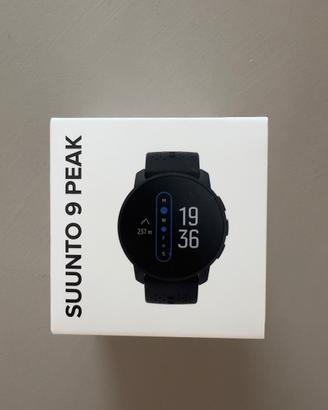 Suunto 9 Peak All Black – orologio GPS multisport