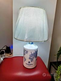 Lampada bottiglia Nordes Gin in ceramica