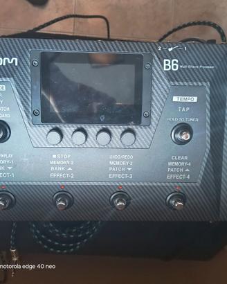 Zoom B6 Pedaliera multieffetto