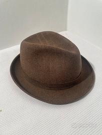 Cappello fedora per uomo taglia 56 in lana
