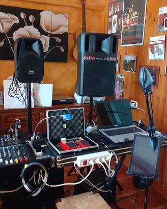 Impianto audio, chiamate per info